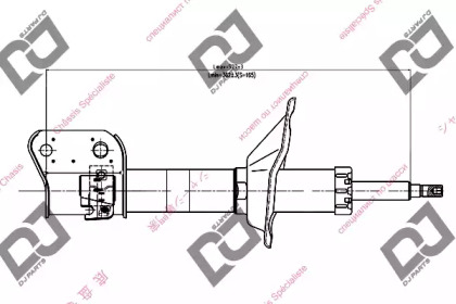 Амортизатор DJ PARTS DS1091GS